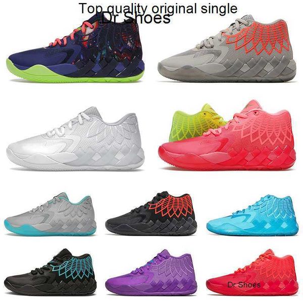 

women men's mb.01 lamelo ball queen city basketball shoes buzz city rick and morty sneakers designers sports shoes rock ridge red not f