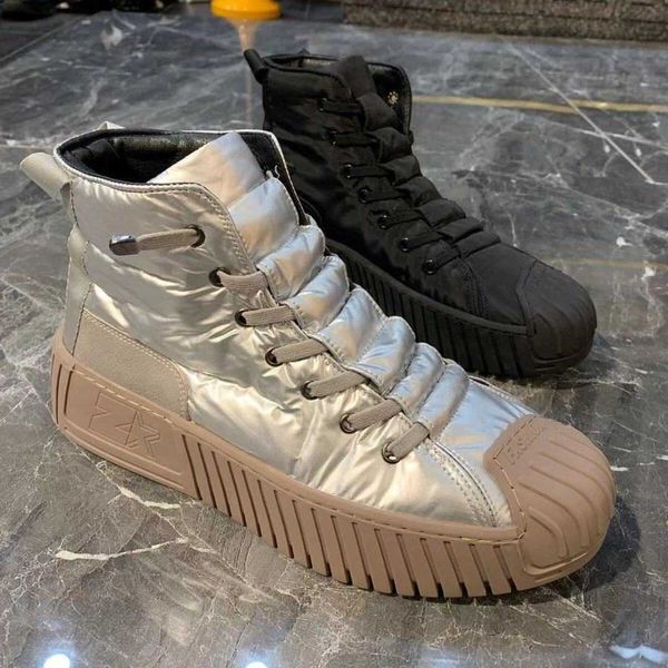 

dress martin boots high korean fashion trend versatile casual board men's shoes, Black