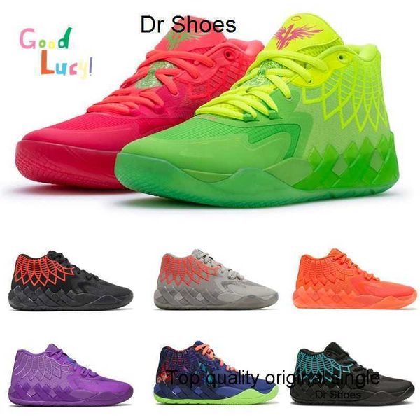 

2022 kids basketball sneaker rick and morty galaxy buzz city black blast queen citys rock ridge red not from here mb.01 sport