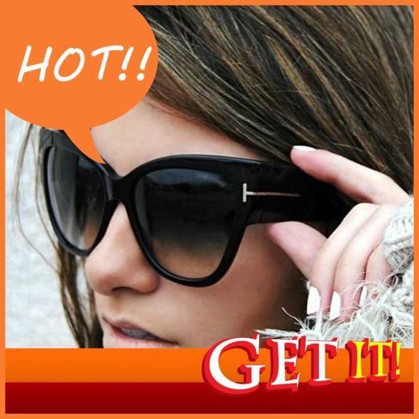 

brand sunglasses retail new fashion 9778 t-shaped large frame women sunglasses uv400 high quality, White;black