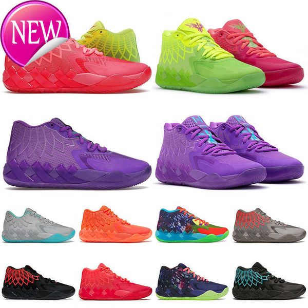 

og2022 lamelo ball mb.01 basketball shoes rick and morty queen city trainers sneakers sports