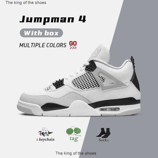 

high 4s 4 basketball shoes university blue white oero shimmer black cat lightning union noir fire red bred pure money metallic purple green