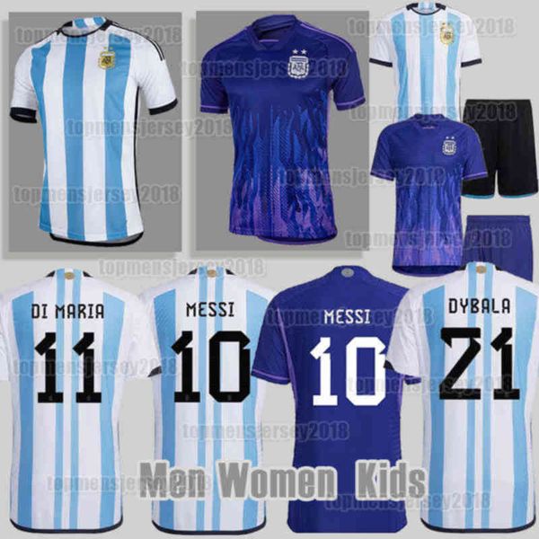 

2022 argentina soccer jerseys messis argentinas dybala martinez maradona di maria de paul gomez j.correa rodriguez paredes romero football, Black;yellow