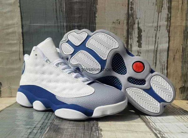 

with 13 french blue basketball shoes men white grey 13s sneaker