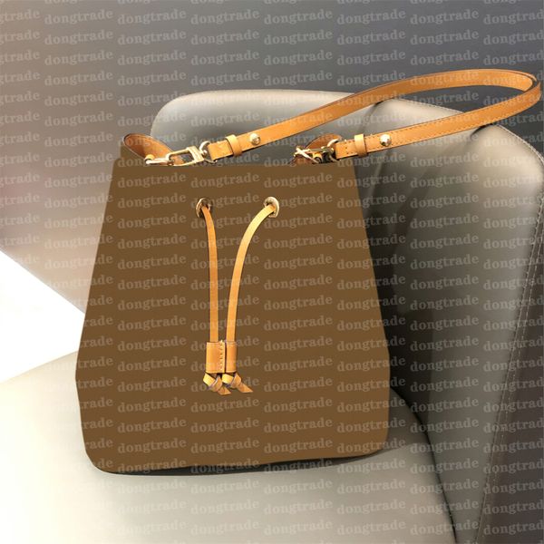 

leather luxurious bag vintage brand shoulder bags shopping large bucket bag simple classic style clutch purse retro handbags dongtrade