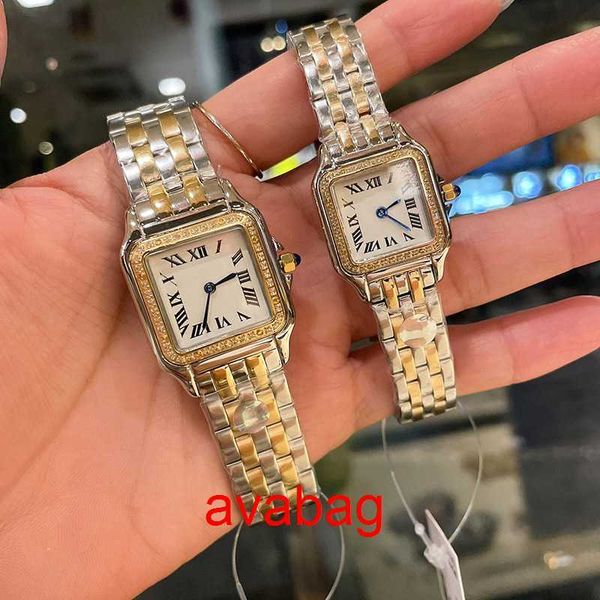

other watches wristwatches men watches quartz watch 27 or 22mm diamond bezel waterproof fashion business wristwatches montre de luxe couple, Slivery;black