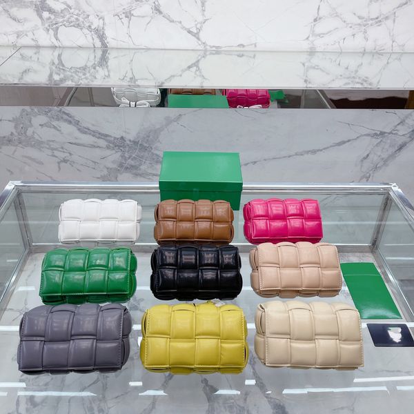 

designer bag small tofu woven waist purse luxury fashion ladies 8-color single shoulder diagonal wellat