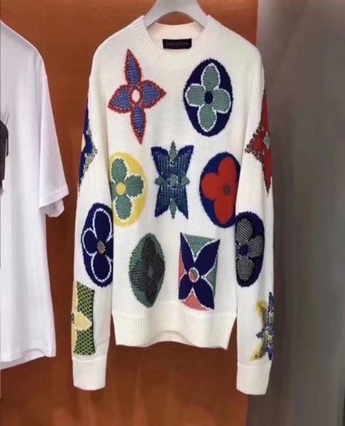 

new fall sweaters for women039s designer sweater loose fashion woman round neck long sleeve knit winter pullover7750613, White;black