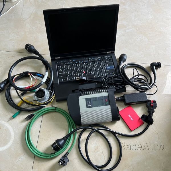 

mb star multiplexer diagnostic tool with wifi mb star c4 sd connect compact c4 car truck software 2022.12 in t410 laptop
