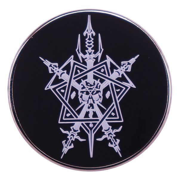 

celtic frost rock band music album brooch accessories backpack decorations, Blue
