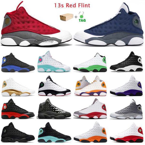 

2023 men women 13s basketball shoes jumpman 13 red flint hyper royal aurora green lakers rivals mens trainers sports sneakers with box jordo, Black