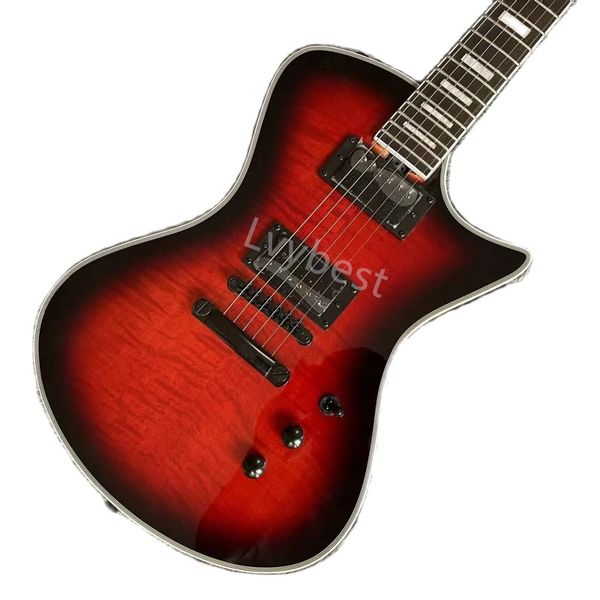 

lvyelectric guitar custom music m flamed maple in glossing back side