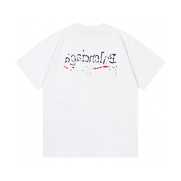 

men's t-shirts designermen's plus tees polos round neck embroidered and printed polar style summer wear with street pure cotton m, White;black