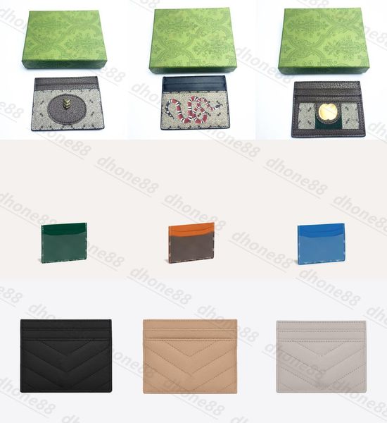 

2022 famous women g passport holders designer wallet leather gy canvas luxury printing retro mini bank card bag card fashion zero 5386656, Brown;gray