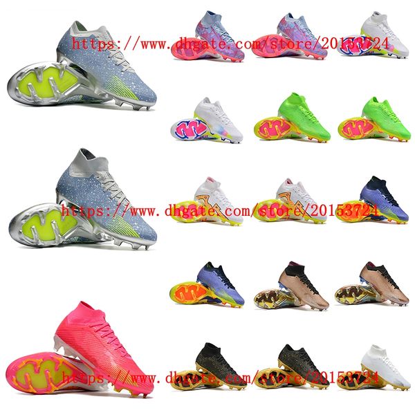 

mens soccer shoes zoom-fg cr7 football boots cleats plating sole knit