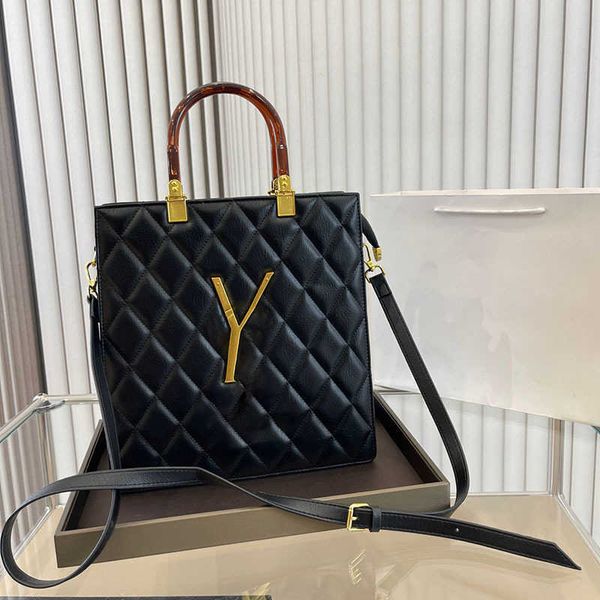 

tote bag womens handbags black purse designer totes bags luxury leather bags fashion letters print shoulder bag vintage portable wallet 2212
