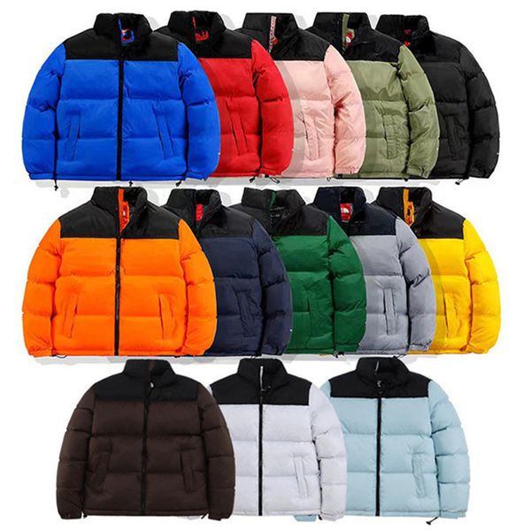 

designer coats jacket designers puffer jacket men's parkas stand collar zipper army green luxury coat womens jackets mens down jacke wi, Black