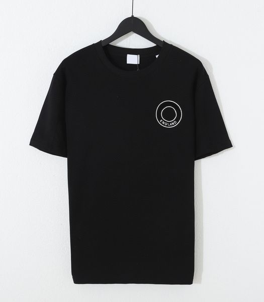 

men's plus tees & polos round neck embroidered and printed polar style summer wear with street pure cotton m set shorts tshirt set wkj, Black;brown