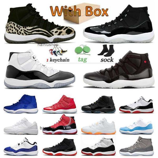 

2023 original jumpman 11s basketball shoes trainers 11 mens animal instinct space jam citrus concord womens sports sneakers jubilee 25th jor, Black