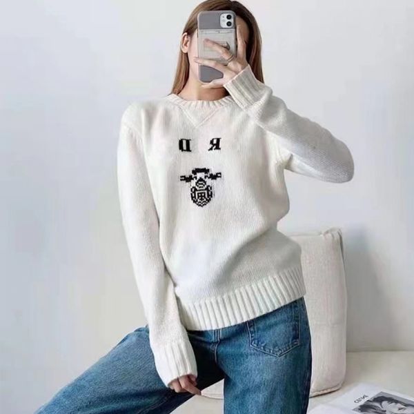 

22 new sweater female fashion hoodie women long sleeve pullover keeps warm for autumn and winter ladys sweaters womens jumper high street si, White;black