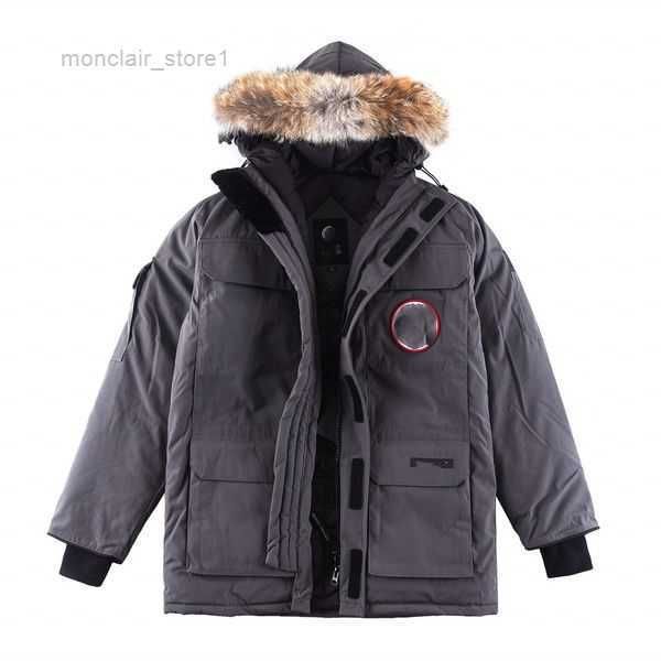 

goose jackets canda - designer's premium parka expeditionary explorer down jacket classic 08 waterproof coating fabric 08 expedition3 6, Black