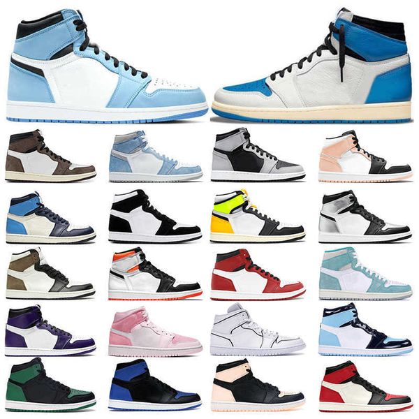 

men outdoor shoes 1 university blue hyper royal 1s dark mocha shadow 2.0 obsidian sliver toe womens sneakers sports trainers 5.5-13