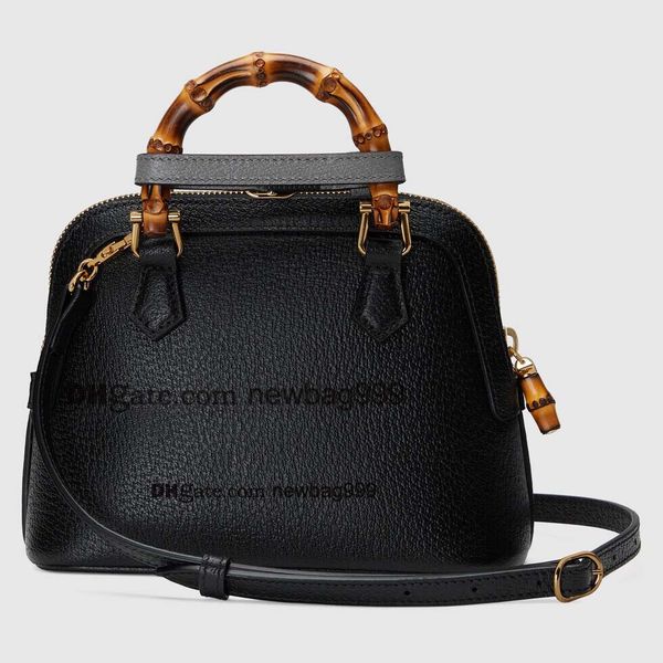 

high-grade designer bags shell shape women bamboo handle handbag genuine leather shoulder strap cross body bag luxury bags 2023 new banquet