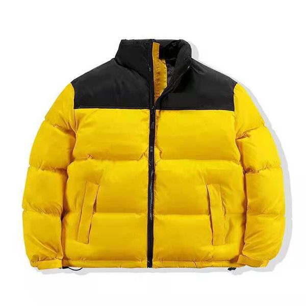 

windbreakers luxury coat parka puffer jackets woman pink long sleeve zip up with pocket down jackets warm winter womens coats coffee yellow, Black