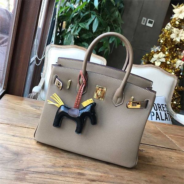 

birkins designer handbag print real leather bag women's versatile one shoulder messenger bridal wedding fashion zc