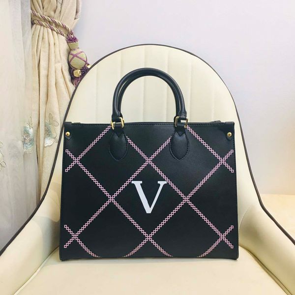 

designer totes luxury handbag fashion composite bag wallet canvas woven shopping bags designers luxurys large capacity 9 065