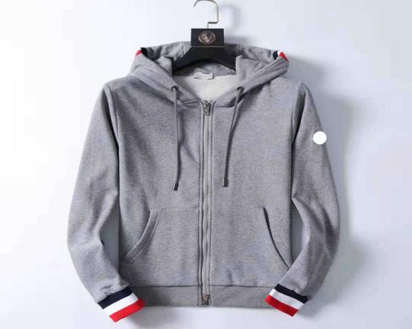 

trendy casual style mon men039s hoodies jacket france fashion comfortable women armband simple street allmatch sweatshirts2534569, Black