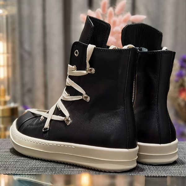 

men's casual rick shoes ro owens women's leather ankle boots man sneakers 1moq