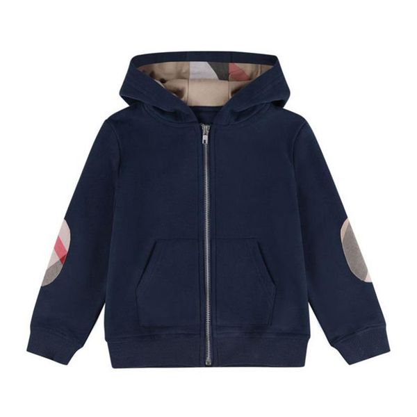 

2021 spring autumn baby boys jackets kids cotton zipper coats children hooded jacket boy outwear child casual cardigan coat257p, Blue;gray