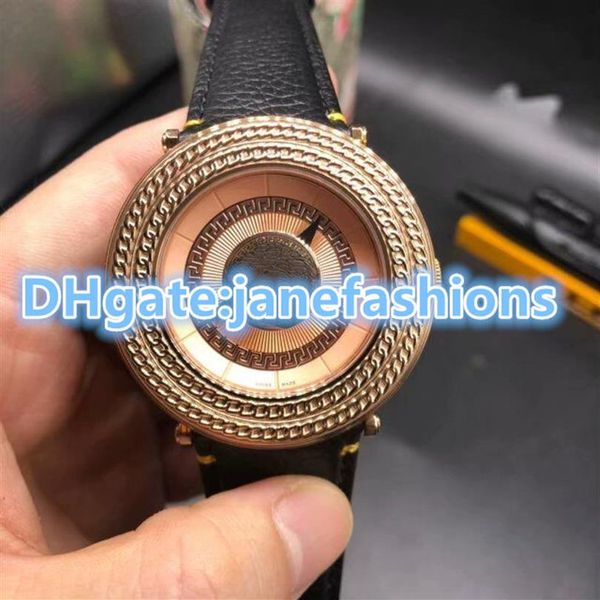 

men's fashion watches rose gold simple table fashionable waterproof new wristwatch lovers quartz watches220z, Slivery;brown