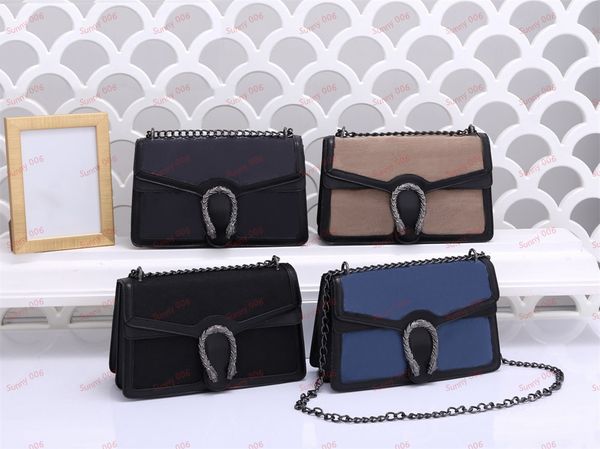

chain shoulder bag messenger bag classic change purse designer mailman's bags luxury envelope wallet oblique shoulder backpack