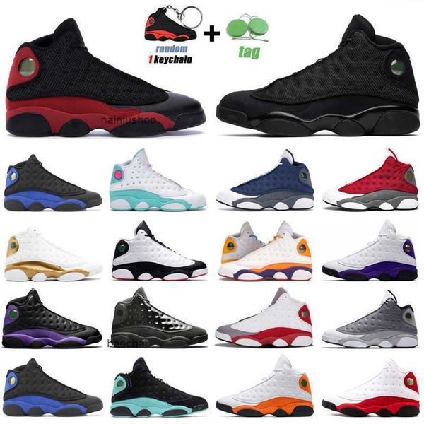 

2023 high og jumpman 13s basketball shoes for men women 13 red flint hyper royal court purple aurora green black cat mens trainers sports jo