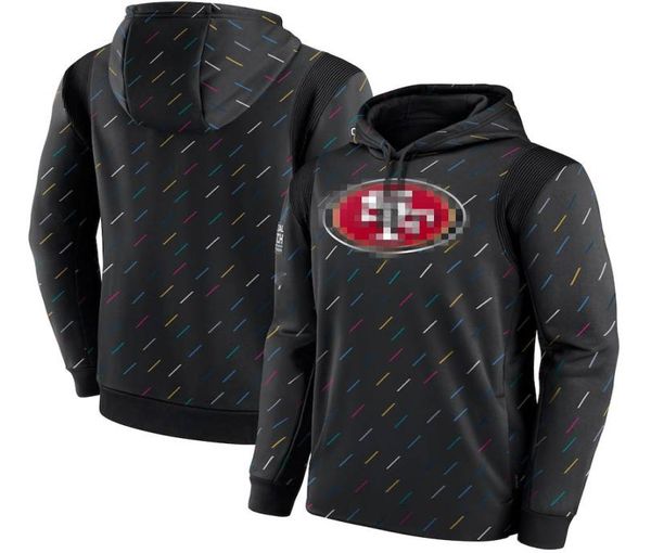 

san039s francisco039s men women 49ers039s sweatshirts crucial catch therma pullover hoodie charcoal4652457, Black
