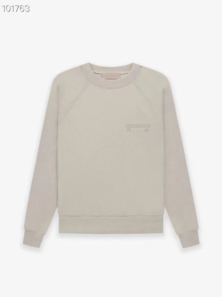 

mens loose fashion sweatshirts luxury letter flocking pullover mens woman popular casual sweatshirts 6 colour, Black