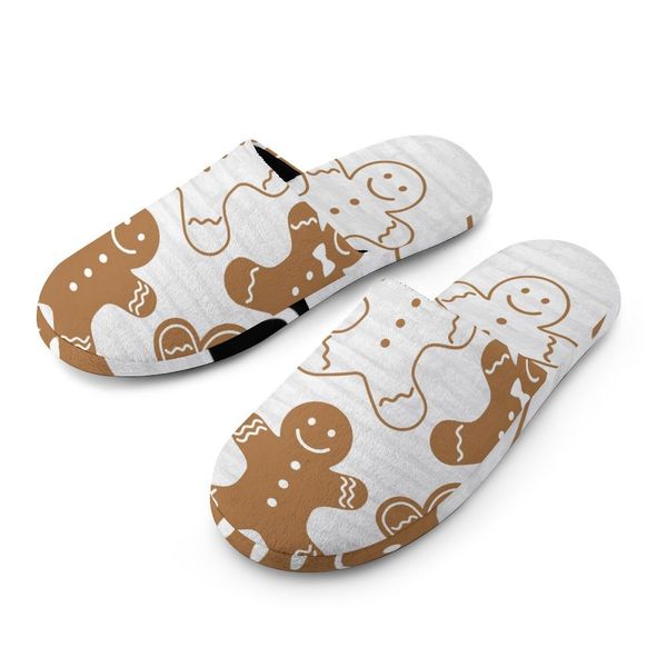 

winter flannel slippers for popular christmas cookies customized women slippers