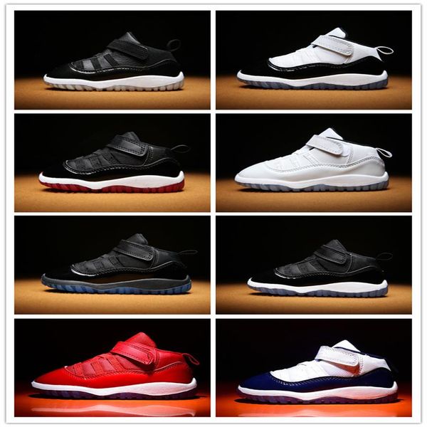 

newborn 11s concord td infant baby kids basketball shoes white black gym red bred gamma blue girl toddler sneakers prewalker midni218p