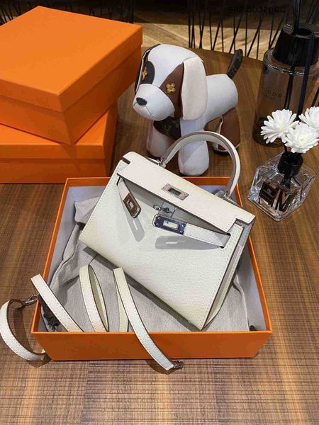 

herme handbags second mini bag generation herme palm print 2023 cowhide women's designer single shoulder portable messenger 1wro oksb