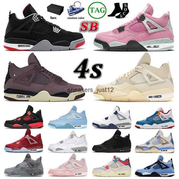 

violet ore 4 jorden4s mens womens basketball shoes jumpman jorda 4 airness 4s midnight navy cactus jack iv retro black cat