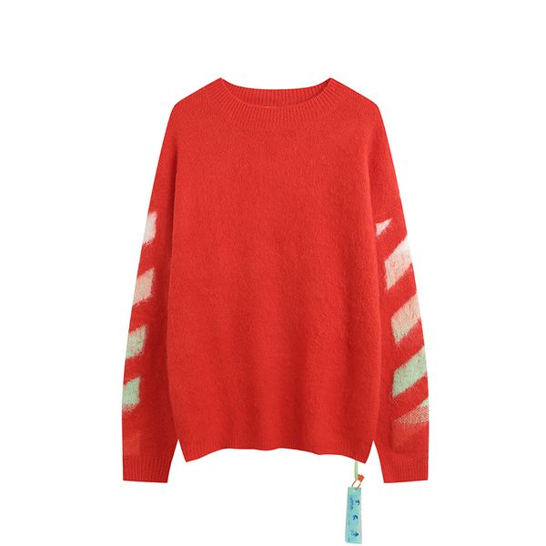 

sweater men's women's premium classic multicolor round neck warm and comfortable in autumn and winter designer's latest styl, White;black