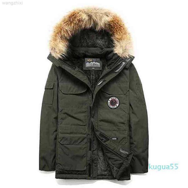 

canadian goose jackets canada coat winter mens parkas puffer down jacket womens zipper windbreakers thick warm coats outwear xg3e, Black
