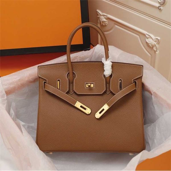 

birkins designer handbag herme high definition togo leather bag level semi manual large capacity women's zc
