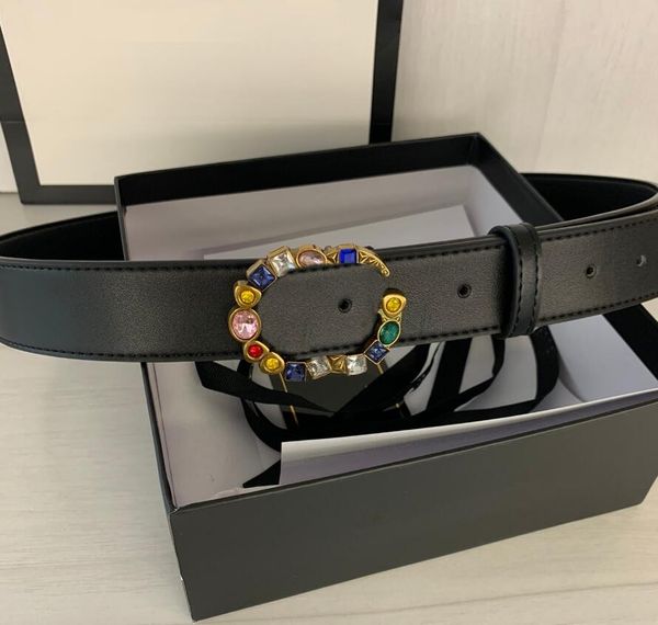 

fashion accessories women belts diamond letter buckle jeans waistband cuba designer belt classic retro womens belt width 3.5cm 4.0cm size 95, Black;brown