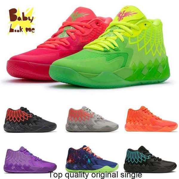 

lamelo ball mb.01 climbing shoes rick and morty galaxy buzz city black blast queen citys rock ridge red not from here women kids sport