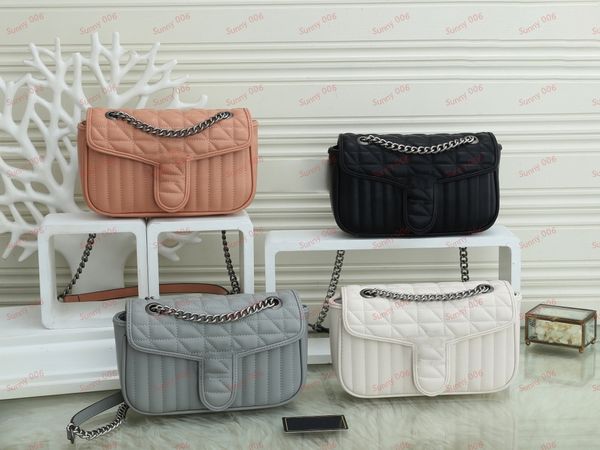

single chain shoulder bag designer fashion bag flap buckle luxury cell phone wallet handbags solid color messenger bags