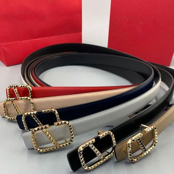 

luxury designer belt classic solid color gold letter belts for women designers vintage pin needle buckle beltss 6colors width 2.3 cm size 95, Black;brown