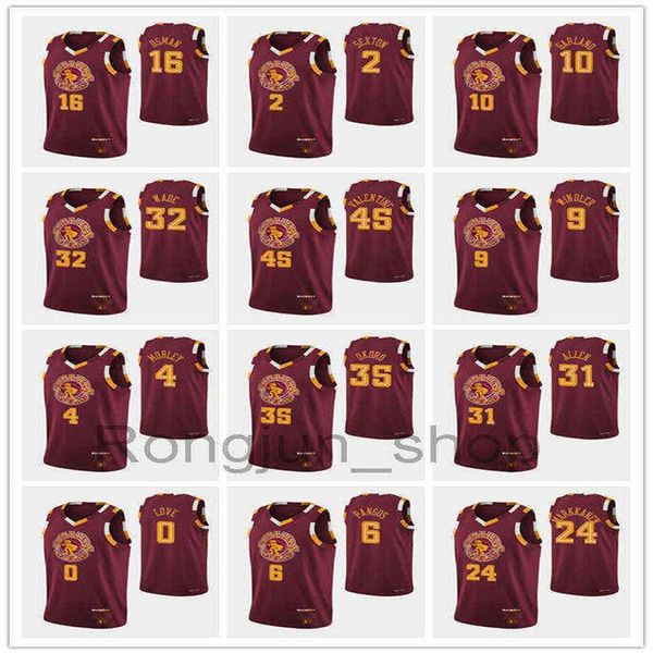 

-22 printed clevelands men lauri markkanen collin sexton evan mobley kevin love jarrett allen 75th anniversary cavalier jerseys236v